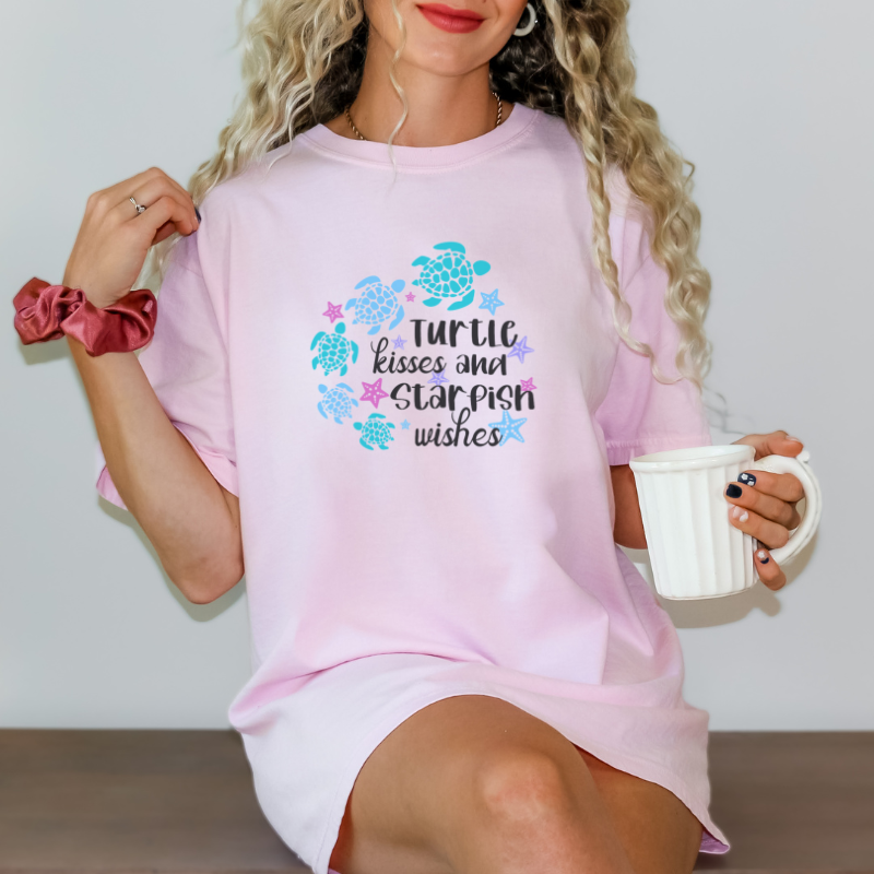 Turtle Kisses And Starfish Wishes Shirt