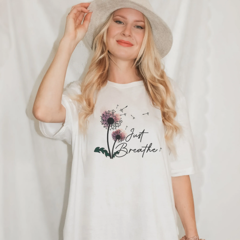 Just Breathe Women's shirt